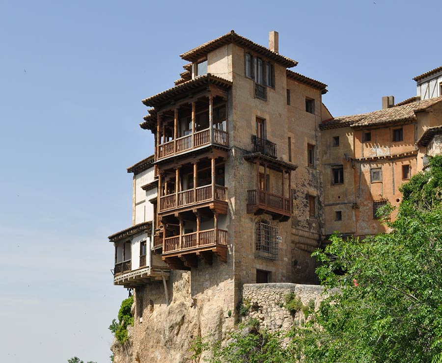 Turismo en Cuenca casas colgadas