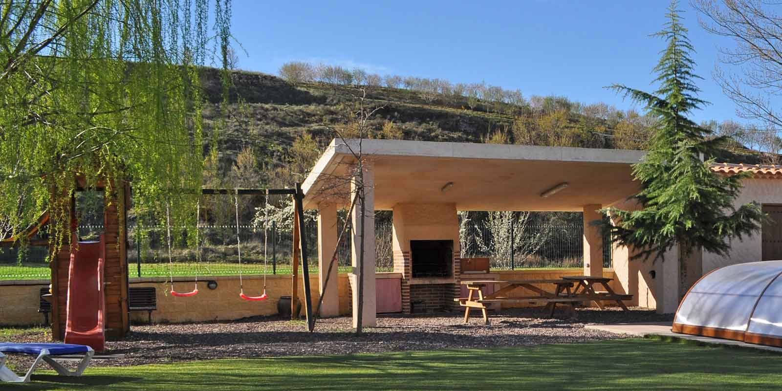 Casa rural en Cuenca barbacoa