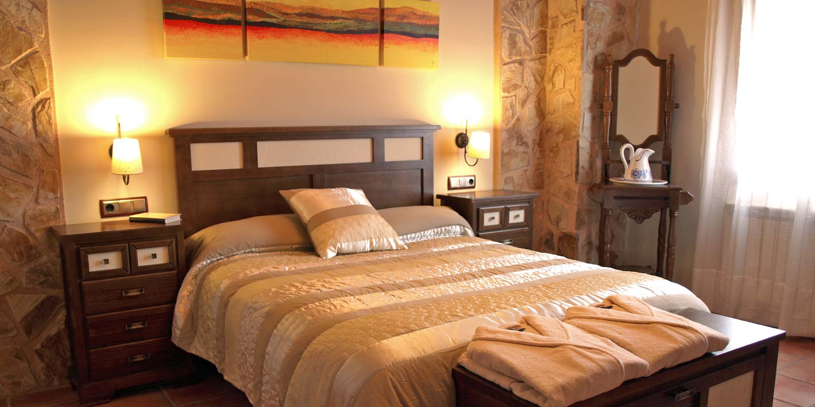 Casa rural en Cuenca habitaciones