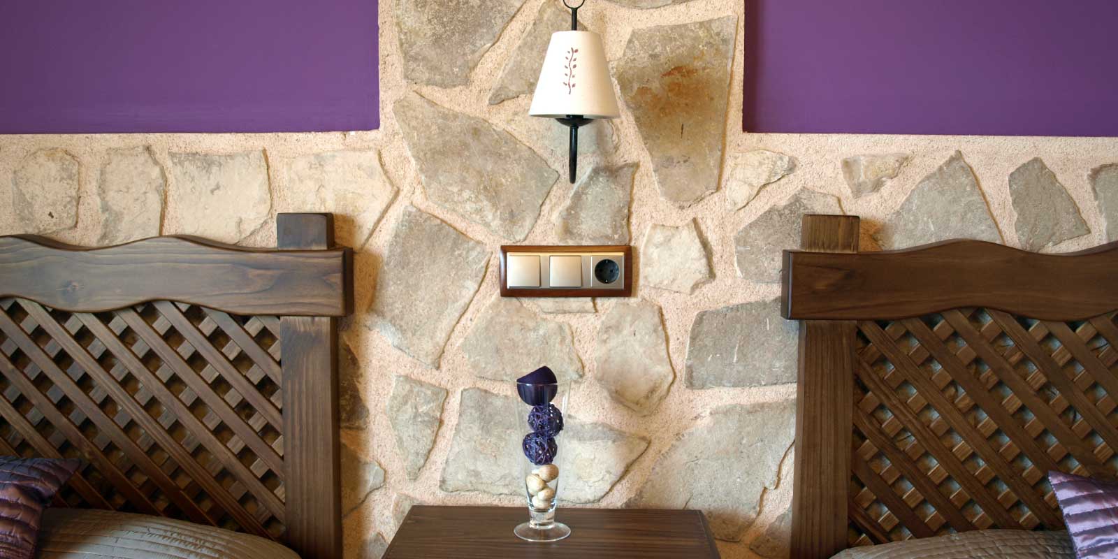 Casa rural en Cuenca dormitorios