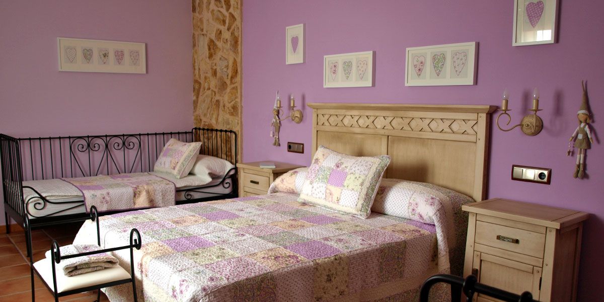 Casa rural en Cuenca habitación niños